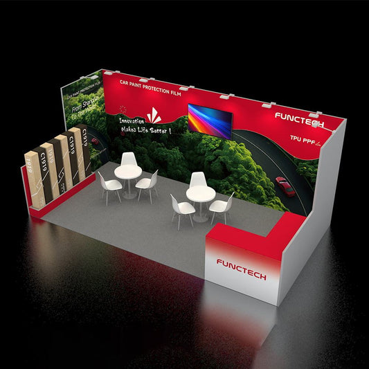 10x20ft (3x6m) Exhibition Booth – Style 006 | ASM Exhibits – Trade Show Exhibition Booth