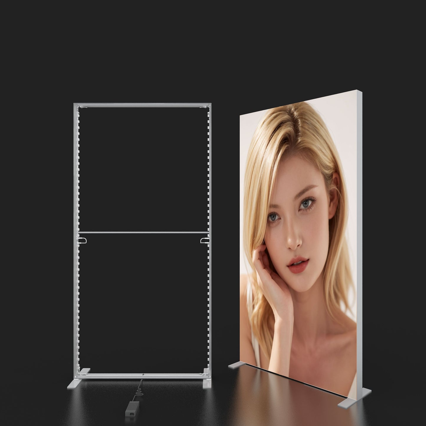 Double-Sided SEG LED Light Box – Exhibition Display – Style 123 – SEG LED Light Box