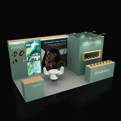 10x20ft (3x6m) Exhibition Booth – Style 007 | ASM Exhibits – Trade Show Exhibition Booth