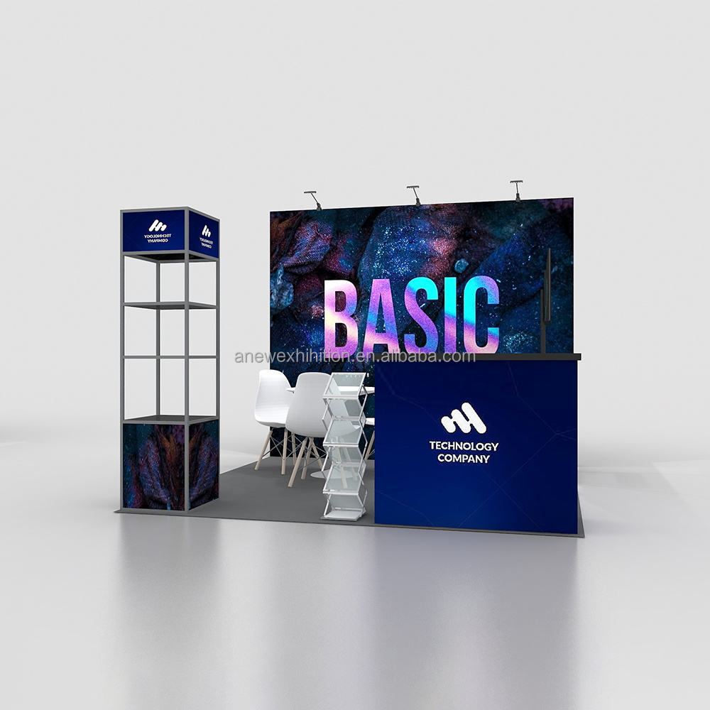 10x20ft (3x6m) Exhibition Booth – Style 001 | ASM Exhibits – View 2