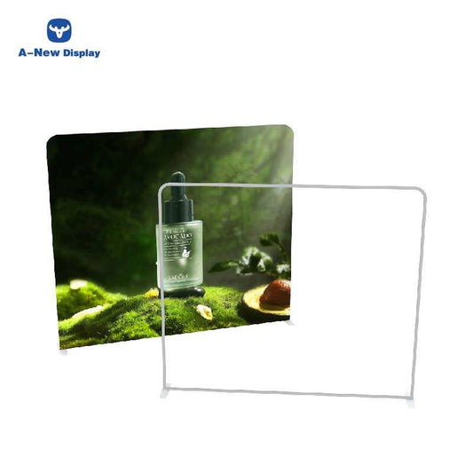 Double-Sided Tension Fabric Backdrop – Trade Show Display Stand – Style 44 – Tension Fabric Display
