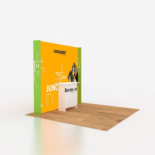 10x10ft (3x3m) Exhibition Booth – Style 076 | ASM Exhibits – View 2