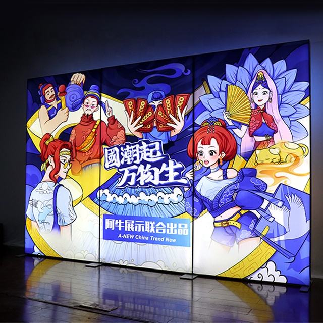 Large SEG LED Light Box 3x2.5m – Trade Show Backdrop – Style 120 – View 3