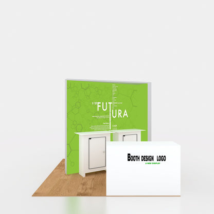 10x10ft (3x3m) Exhibition Booth – Style 079 | ASM Exhibits – View 5