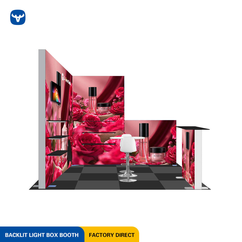 10x10ft (3x3m) Exhibition Booth – Style 010 | ASM Exhibits – View 3