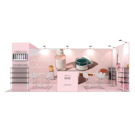 10x20ft (3x6m) Exhibition Booth – Style 019 | ASM Exhibits – View 2