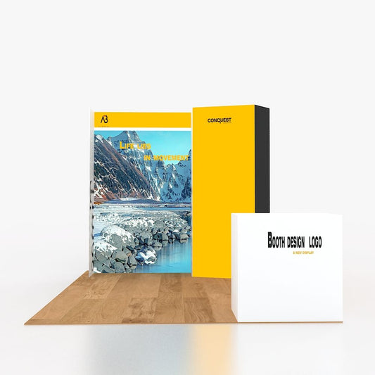 10x20ft (3x6m) Exhibition Booth – Style 020 | ASM Exhibits – Trade Show Exhibition Booth