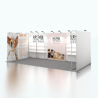 10x20ft (3x6m) Exhibition Booth – Style 010 | ASM Exhibits – Trade Show Exhibition Booth