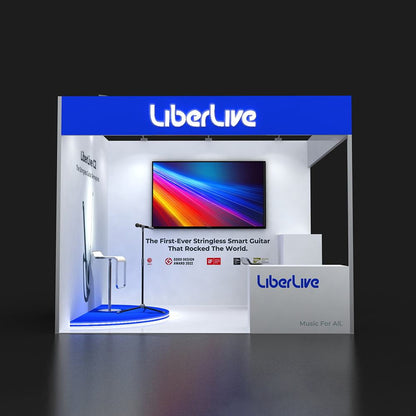 10x10ft (3x3m) Exhibition Booth – Style 028 | ASM Exhibits – View 2