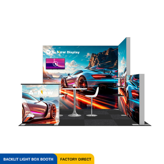 10x10ft (3x3m) Exhibition Booth – Style 004 | ASM Exhibits – View 2