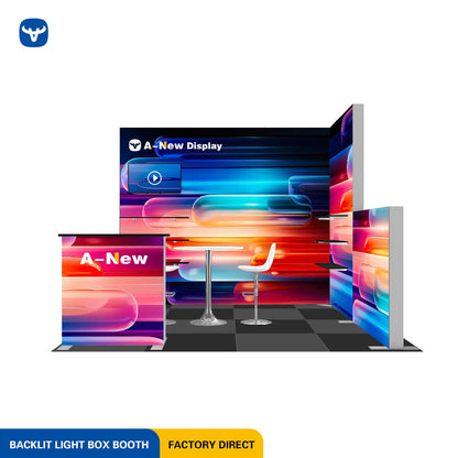 10x10ft (3x3m) Exhibition Booth – Style 006 | ASM Exhibits – Trade Show Exhibition Booth