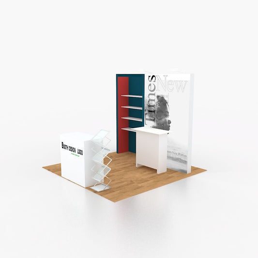 Foldable SEG LED Light Box – Portable Trade Show Display – Style 002 – Foldable SEG LED Light Box Display