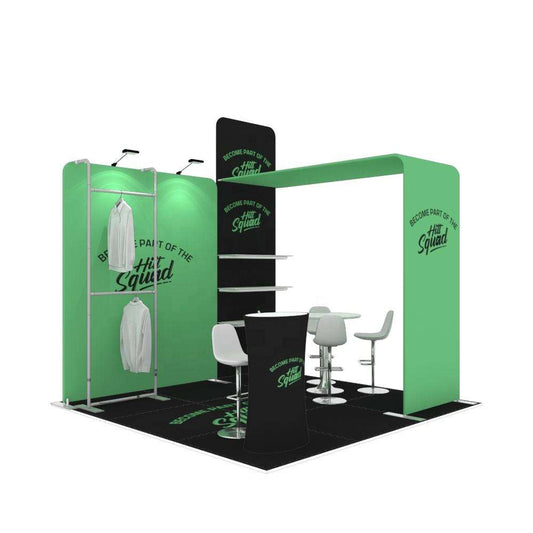10x10ft (3x3m) Exhibition Booth – Style 050 | ASM Exhibits – Trade Show Exhibition Booth