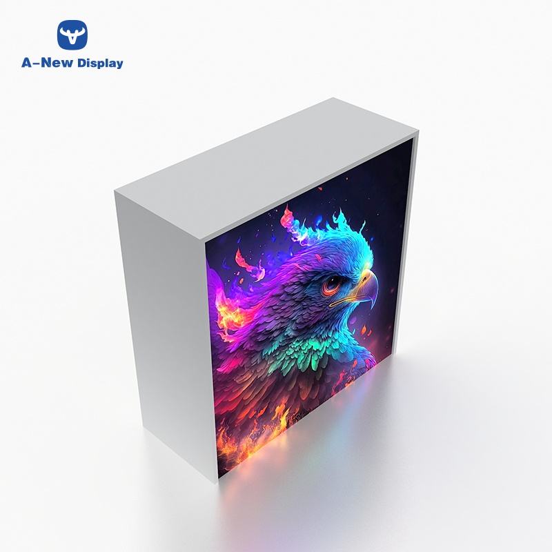 Portable Aluminum LED Reception Desk – Style 68 | ASM Exhibits – Trade Show Reception Desk