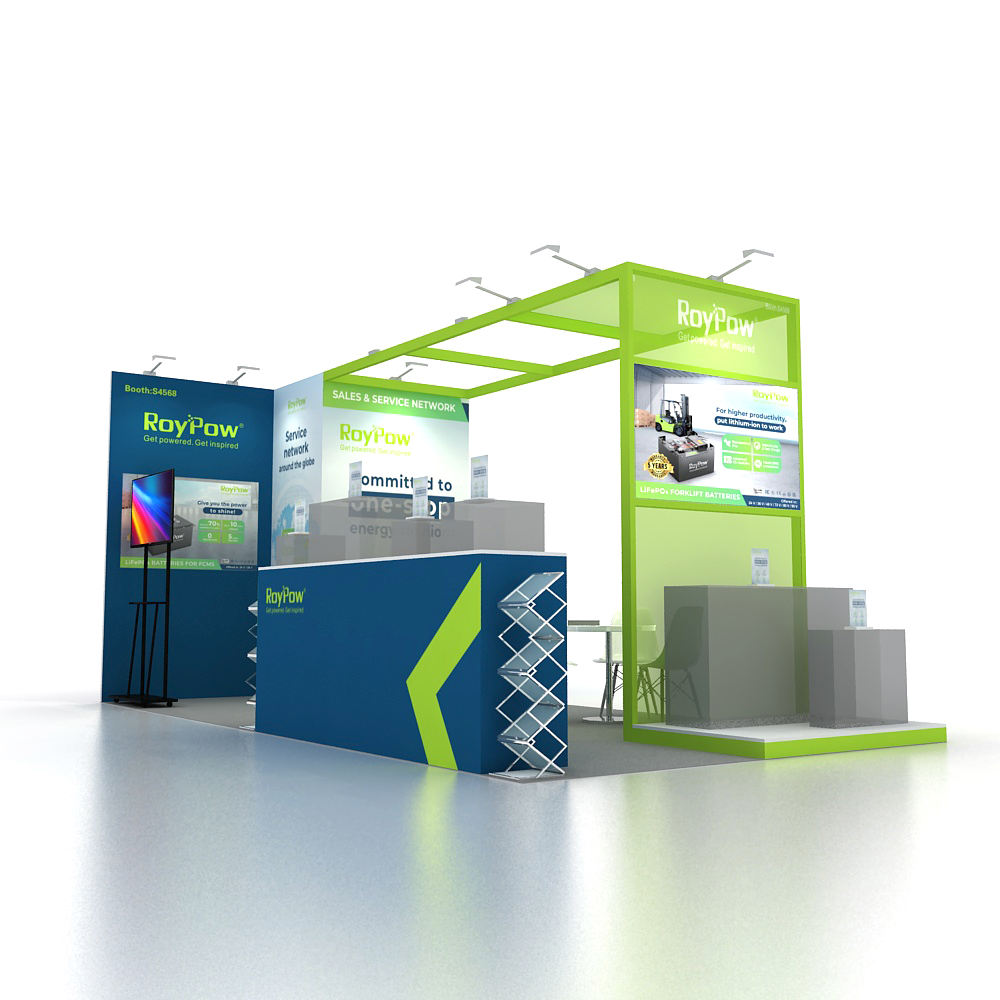 10x20ft (3x6m) Exhibition Booth – Style 005 | ASM Exhibits – View 4
