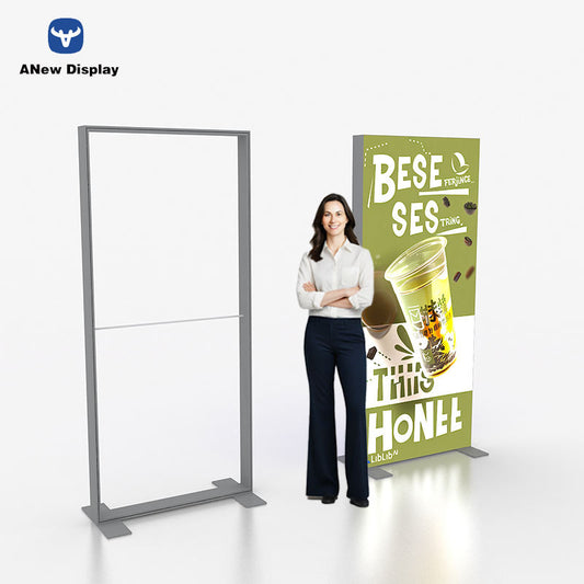 Large SEG LED Light Box 3x2.5m – Trade Show Backdrop – Style 267 – SEG LED Light Box