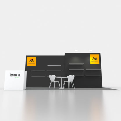 10x10ft (3x3m) Exhibition Booth – Style 070 | ASM Exhibits – View 4