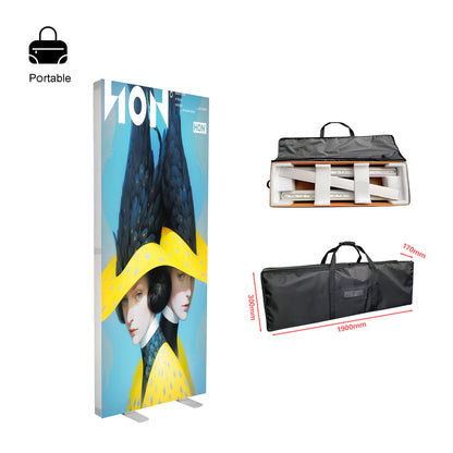 Foldable SEG LED Light Box – Portable Trade Show Display – Style 001 – View 6