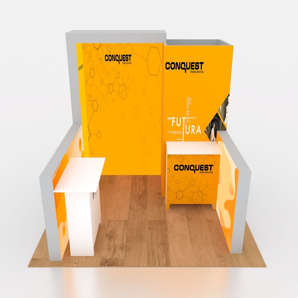 Foldable SEG LED Light Box – Portable Trade Show Display – Style 002 – View 3
