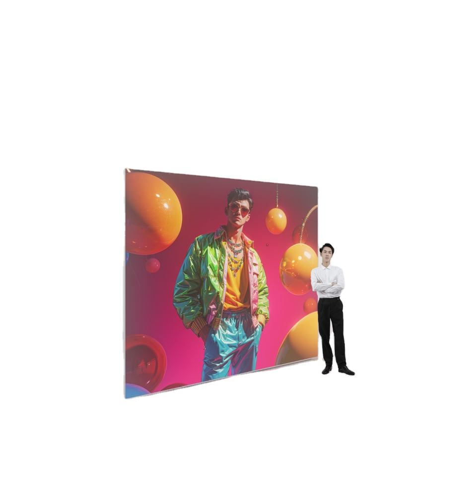 Large SEG LED Light Box 3x2.5m – Trade Show Backdrop – Style 207 – SEG LED Light Box