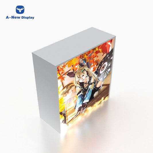 Wood & Aluminum LED Reception Desk – Style 64 | ASM Exhibits – Trade Show Reception Desk