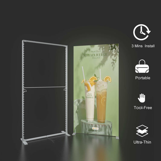 Double-Sided SEG LED Light Box – Exhibition Display – Style 137 – View 2