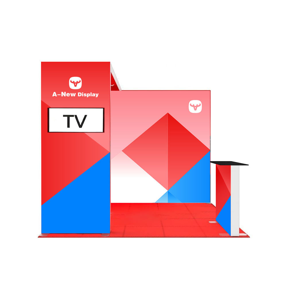 10x10ft (3x3m) Exhibition Booth – Style 025 | ASM Exhibits – View 3