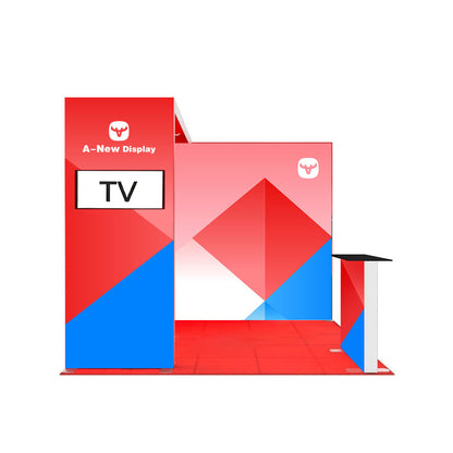 10x10ft (3x3m) Exhibition Booth – Style 025 | ASM Exhibits – View 3