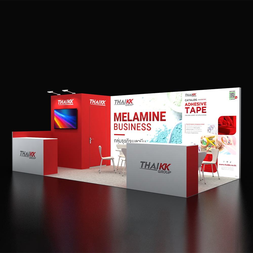 10x20ft (3x6m) Exhibition Booth – Style 016 | ASM Exhibits – View 3
