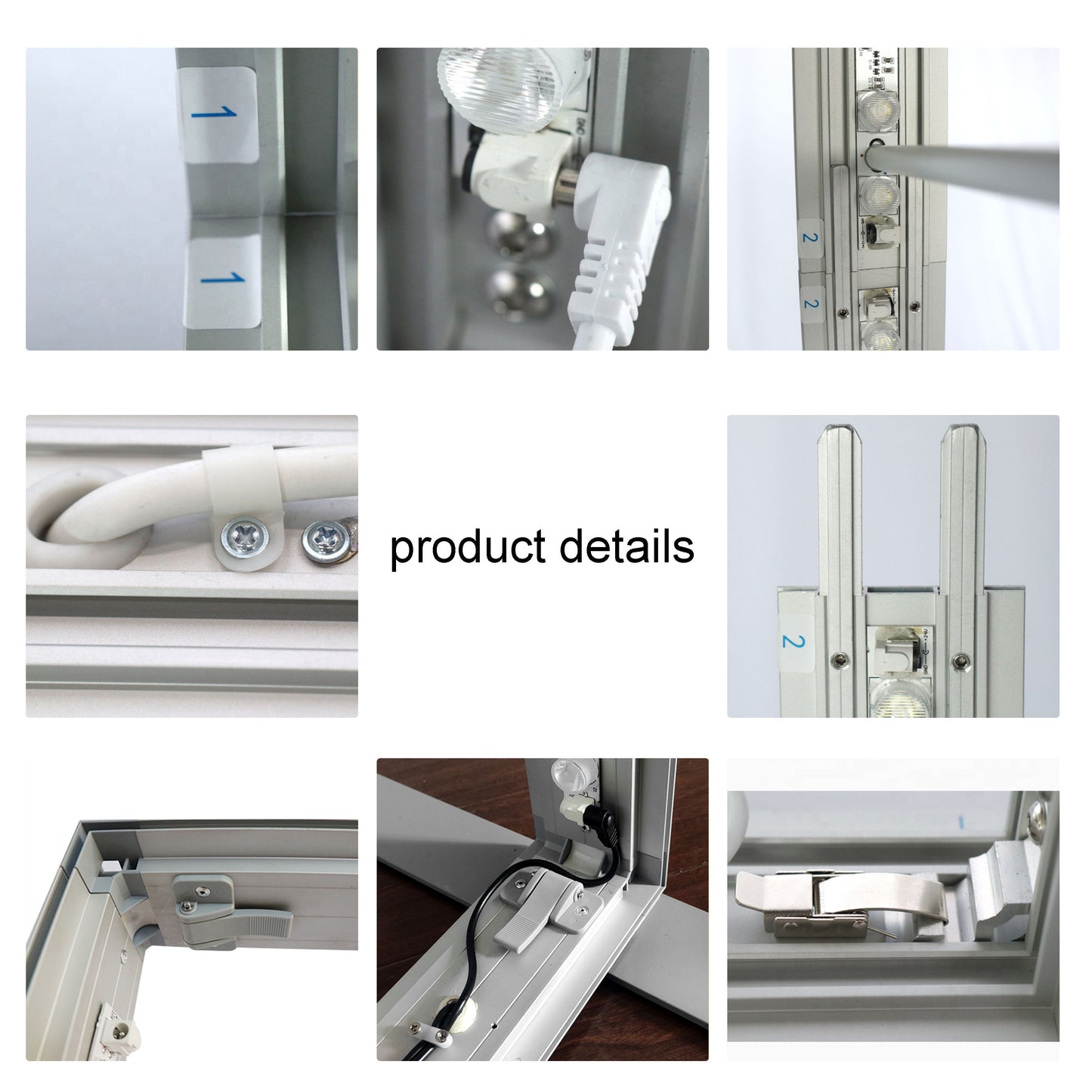 Large SEG LED Light Box 3x2.5m – Trade Show Backdrop – Style 025 – View 2