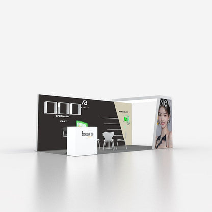 10x20ft (3x6m) Exhibition Booth – Style 022 | ASM Exhibits – View 5