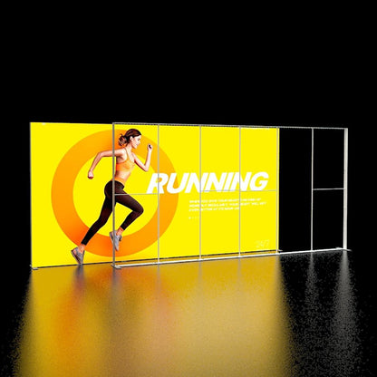 Large SEG LED Light Box 10x20ft – Exhibition Booth Display – Style 255 – View 3