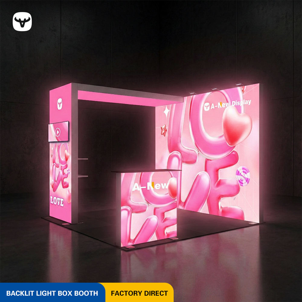 10x10ft (3x3m) Exhibition Booth – Style 003 | ASM Exhibits – Trade Show Exhibition Booth