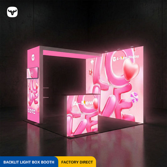 10x10ft (3x3m) Exhibition Booth – Style 003 | ASM Exhibits – Trade Show Exhibition Booth