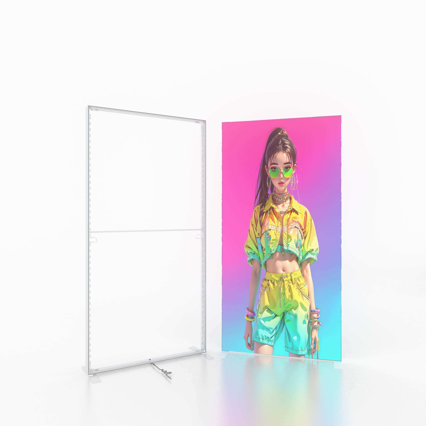 SEG LED Light Box – Portable Trade Show Display – Style 080 – SEG LED Light Box