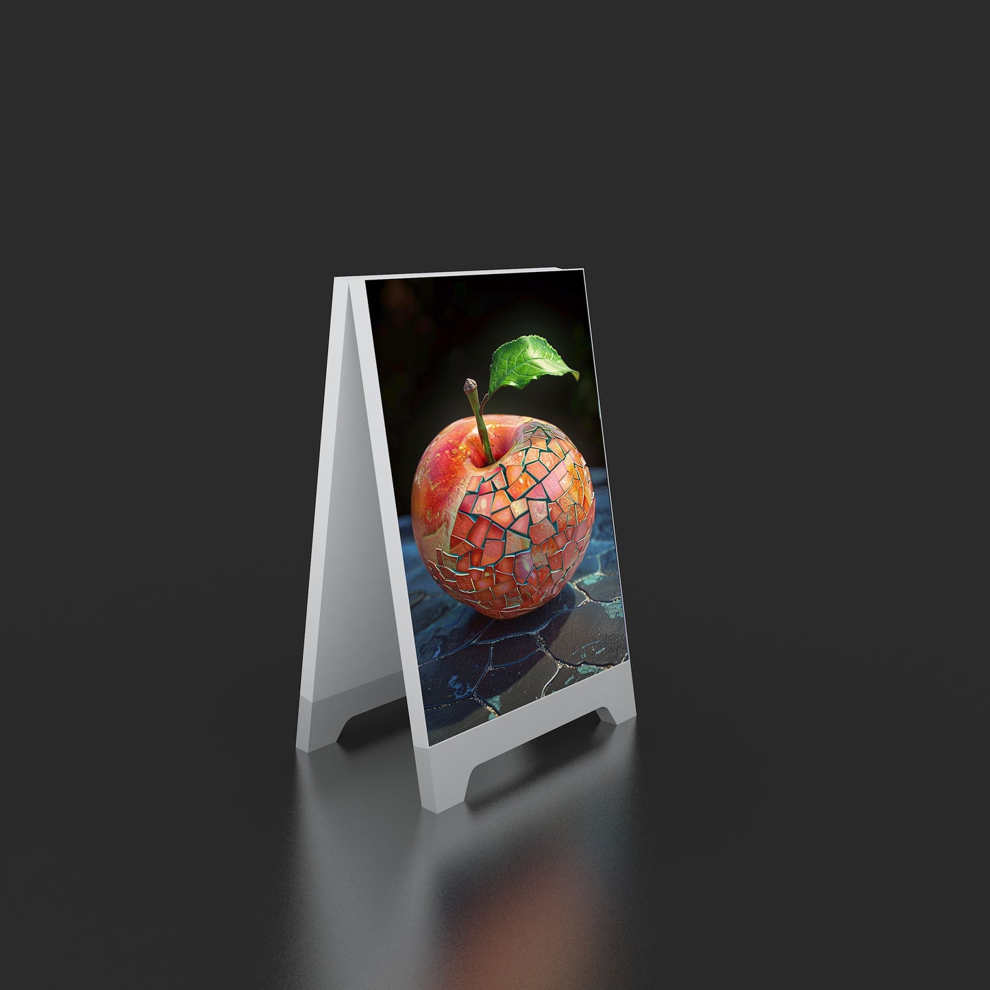 SEG LED Poster Floor Stand – Aluminum Frame Advertising Display – Style 003 – SEG LED Poster Floor Stand