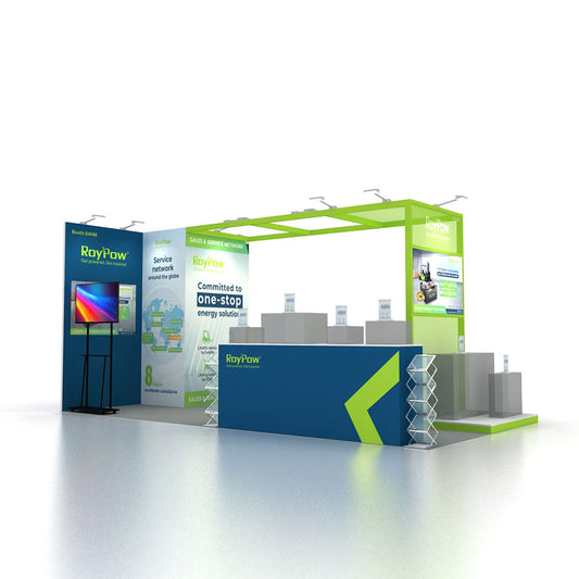 10x20ft (3x6m) Exhibition Booth – Style 005 | ASM Exhibits – View 2