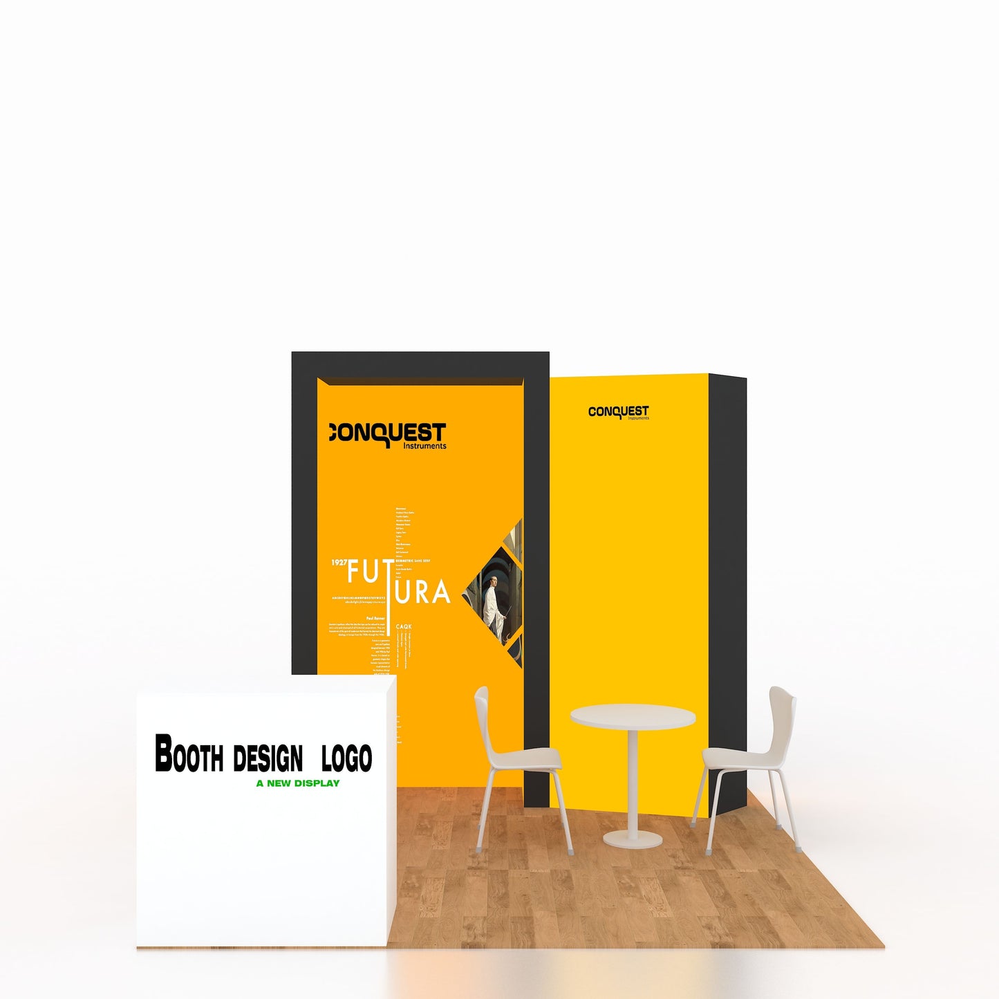 10x10ft (3x3m) Exhibition Booth – Style 066 | ASM Exhibits – Trade Show Exhibition Booth