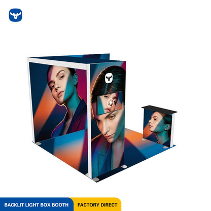 10x10ft (3x3m) Exhibition Booth – Style 002 | ASM Exhibits – View 2