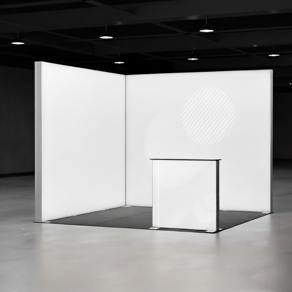 10x10ft (3x3m) Exhibition Booth – Style 047 | ASM Exhibits – View 3