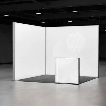 10x10ft (3x3m) Exhibition Booth – Style 047 | ASM Exhibits – View 3