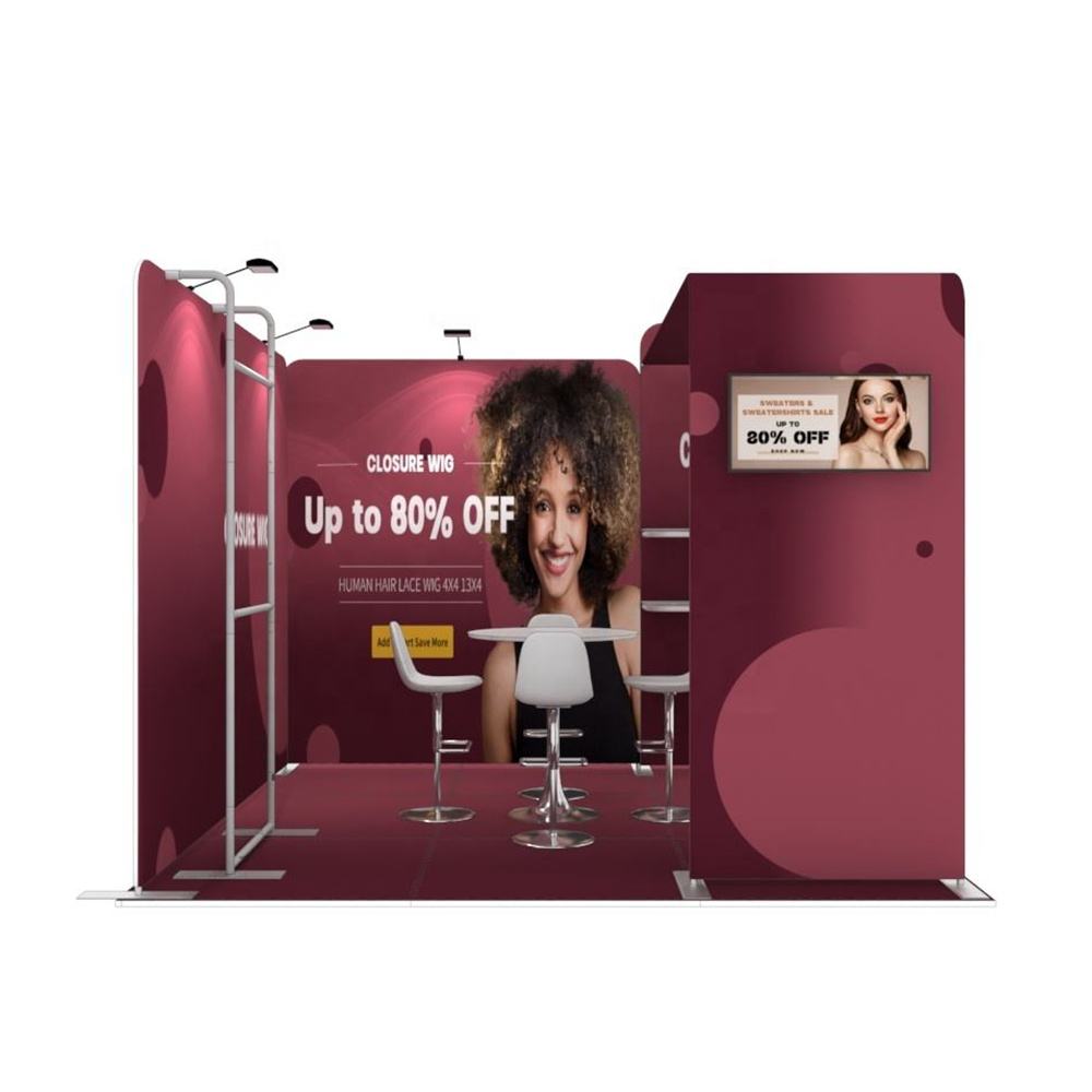 10x10ft (3x3m) Exhibition Booth – Style 043 | ASM Exhibits – View 2