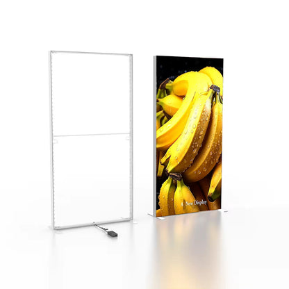 Large SEG LED Light Box 3x2.5m – Trade Show Backdrop – Style 118 – SEG LED Light Box