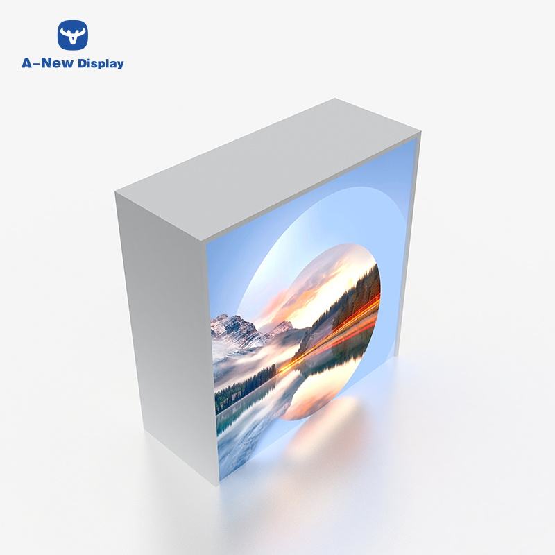 Wood & Aluminum LED Reception Desk – Style 50 | ASM Exhibits – Trade Show Reception Desk