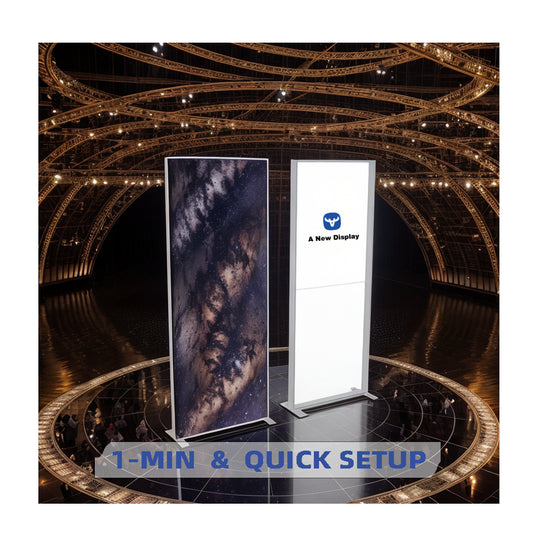 Double-Sided SEG LED Light Box – Exhibition Display – Style 154 – SEG LED Light Box