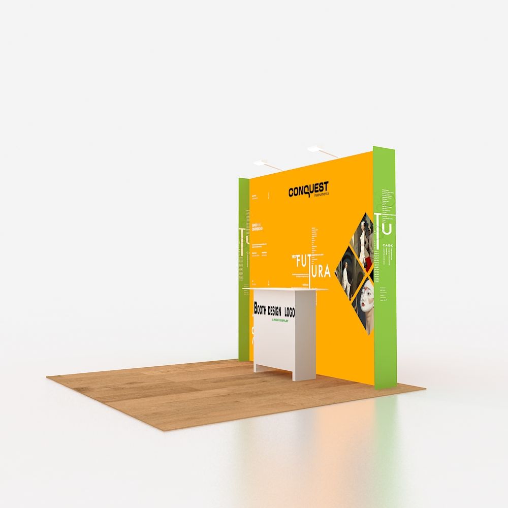 10x20ft (3x6m) Exhibition Booth – Style 020 | ASM Exhibits – View 5