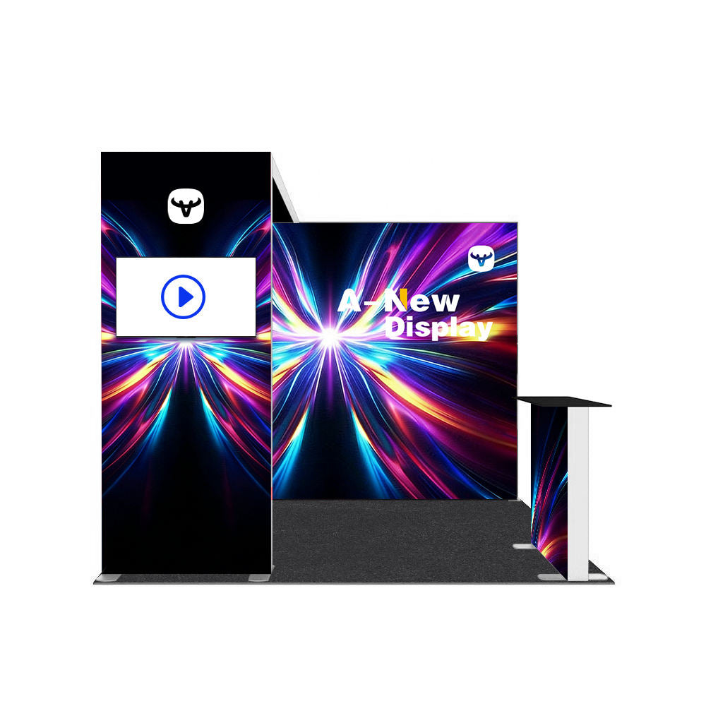 10x10ft (3x3m) Exhibition Booth – Style 024 | ASM Exhibits – Trade Show Exhibition Booth