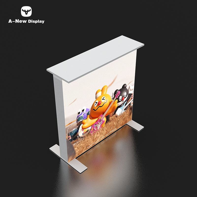 120mm SEG Aluminum Exhibition Desk – Style 16 | ASM Exhibits – Trade Show Reception Desk