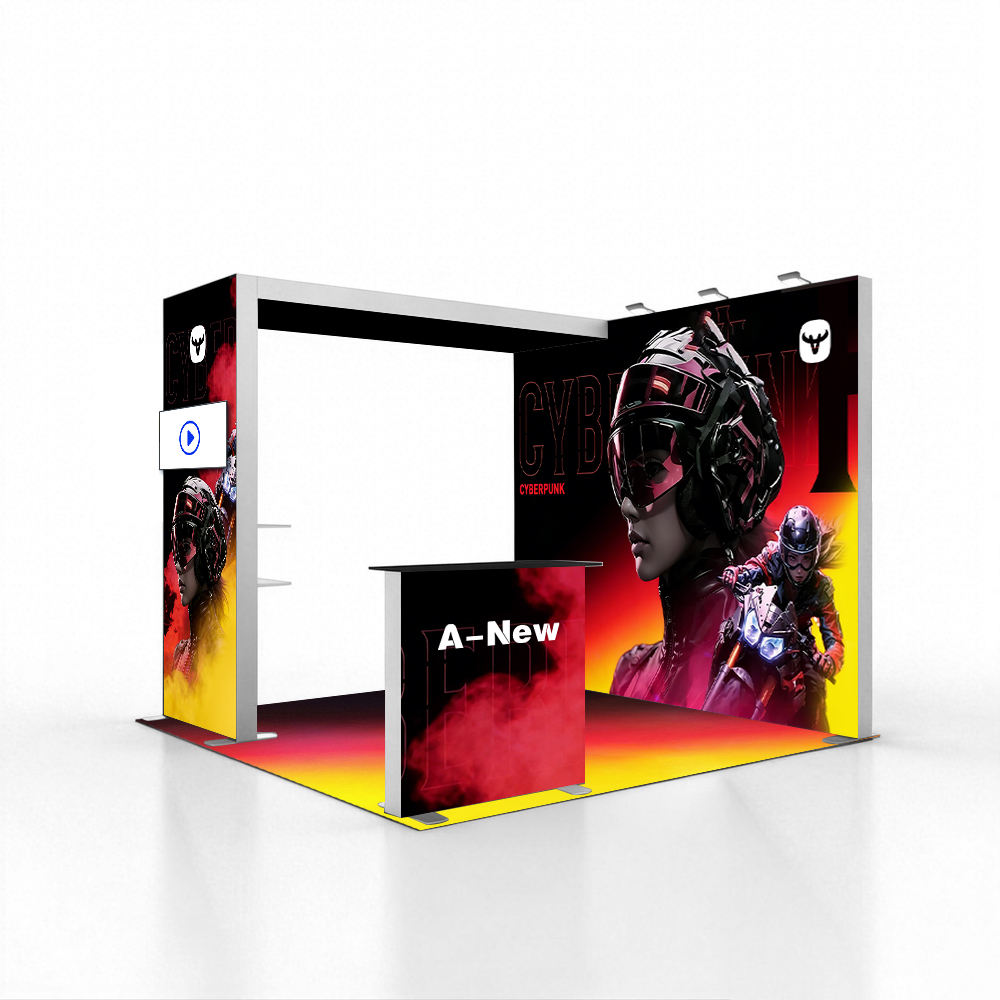 10x10ft (3x3m) Exhibition Booth – Style 022 | ASM Exhibits – Trade Show Exhibition Booth