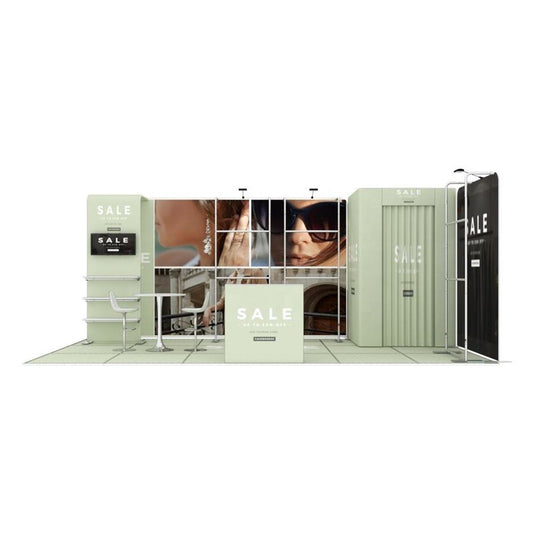 10x20ft (3x6m) Exhibition Booth – Style 012 | ASM Exhibits – Trade Show Exhibition Booth